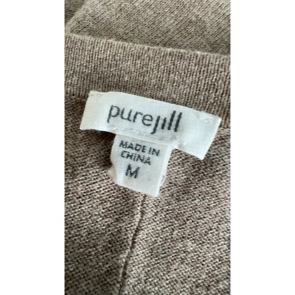 J. Jill tunic dress with pockets cashmere cotton blend size medium - Picture 4 of 9